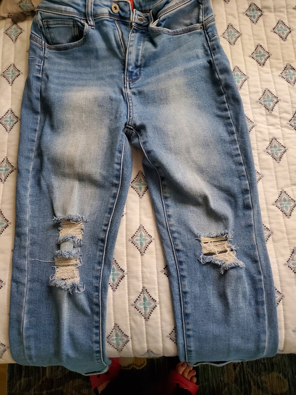Light Blue Junior’s Denim Jeans - Wax Jean - Picture 3 of 7